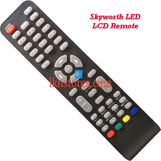 Skyworth LED LCD Remote Control Best Compatible model2 - LKNSTORES