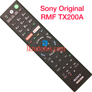 Sony RMF TX200A Original LED TV Remote with Google Play Netflix - LKNSTORES