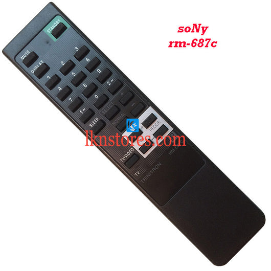 Sony Remote Control RM 687C replacement - LKNSTORES