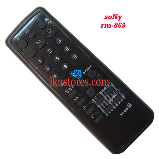 Sony Remote Control RM 869 replacement - LKNSTORES