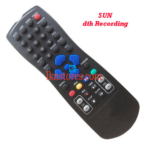 Sun Direct DTH Recording remote control replacement - LKNSTORES