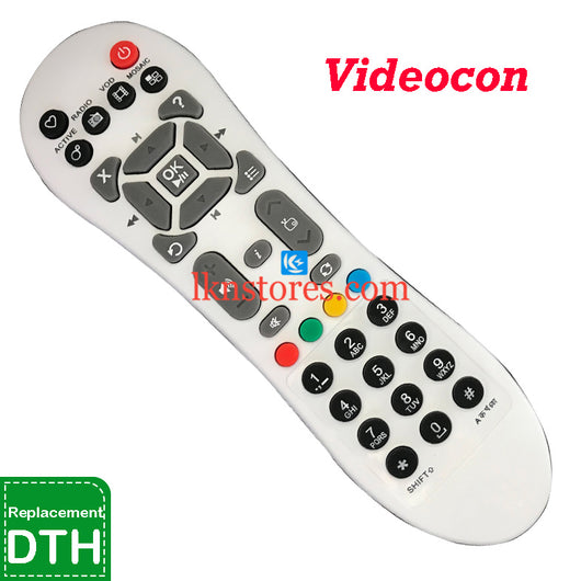 Videocon DTH Digital replacement remote control - LKNSTORES