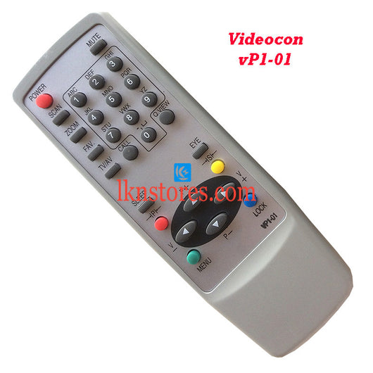 Videocon Remote Control VP1 01 Replacement - LKNSTORES
