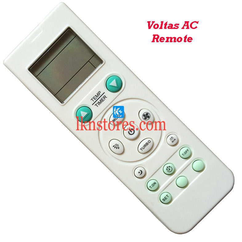 Voltas air sales cooler remote control