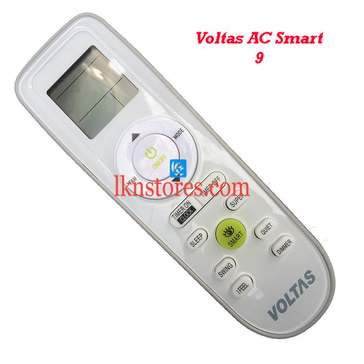 Voltas AC SMART Remote Control Original 9 - LKNSTORES