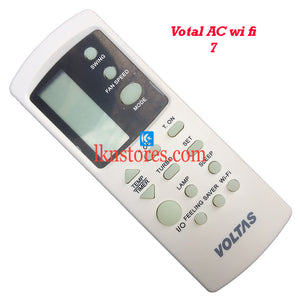 Voltas AC Wi Fi Remote Control Original 7 - LKNSTORES