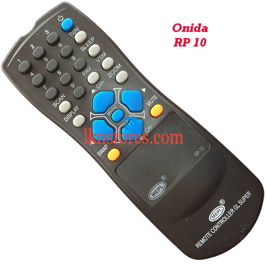 Onida RP 10 replacement remote control - LKNSTORES
