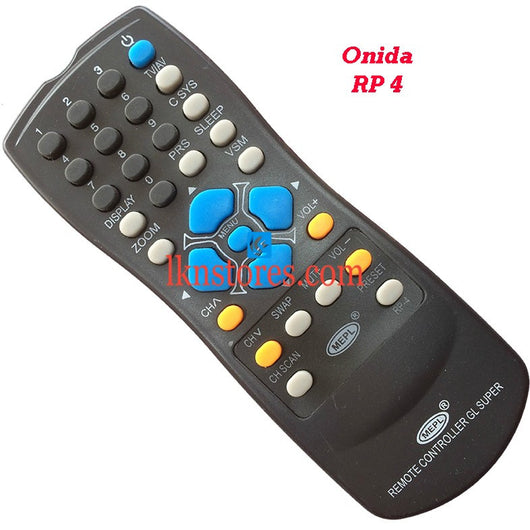 Onida RP 4 replacement remote control - LKNSTORES
