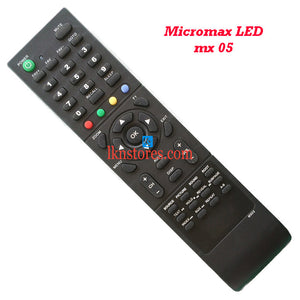 Micromax MX05 LED replacement remote control - LKNSTORES