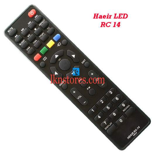 Haier HR 24 LED replacement remote control - LKNSTORES